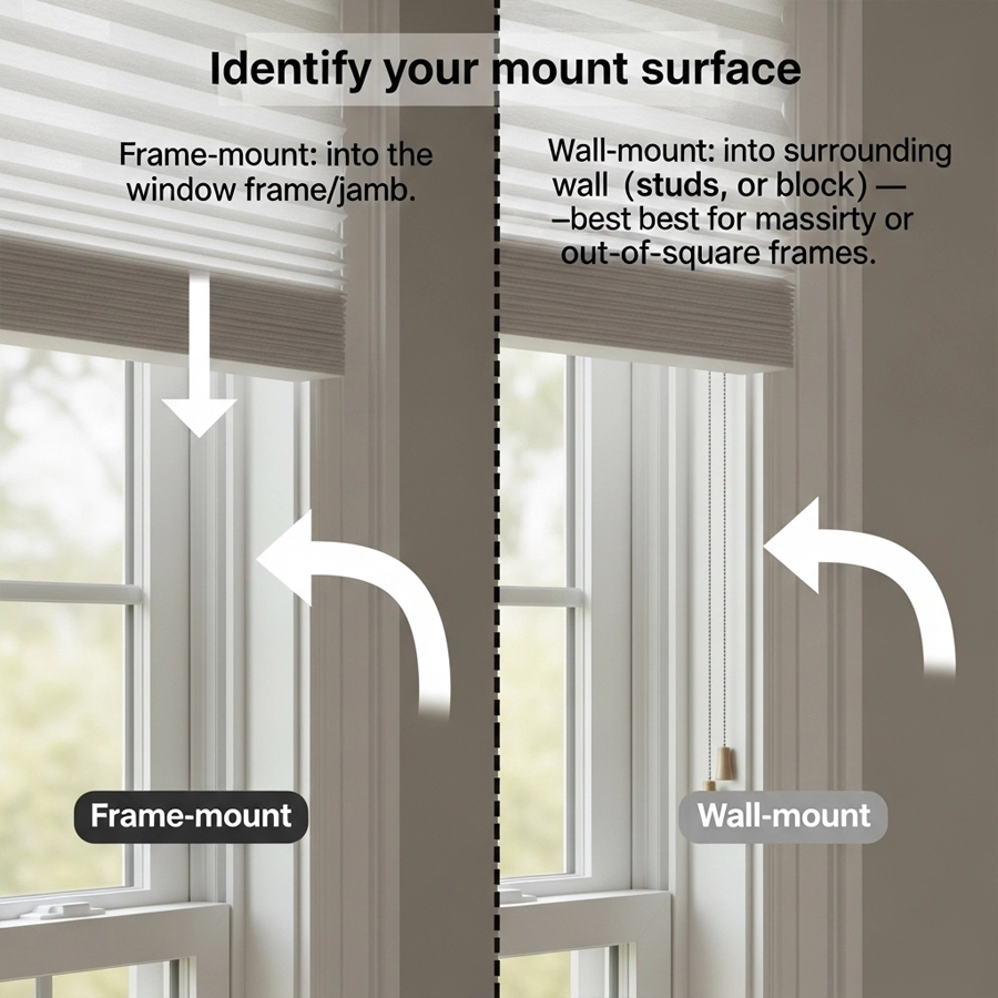 Identify your mount surface