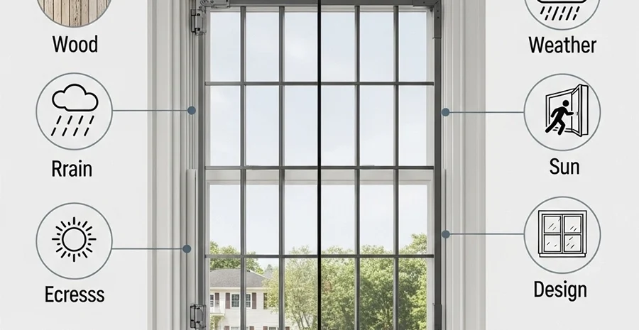 Interior vs Exterior Window Bars