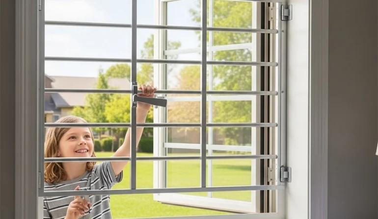 Quick-Release (Egress) Window Bars