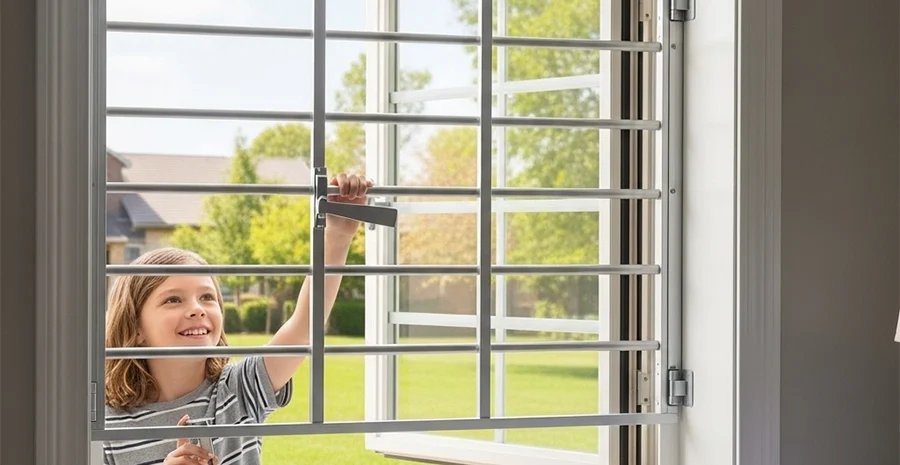 Quick-Release (Egress) Window Bars