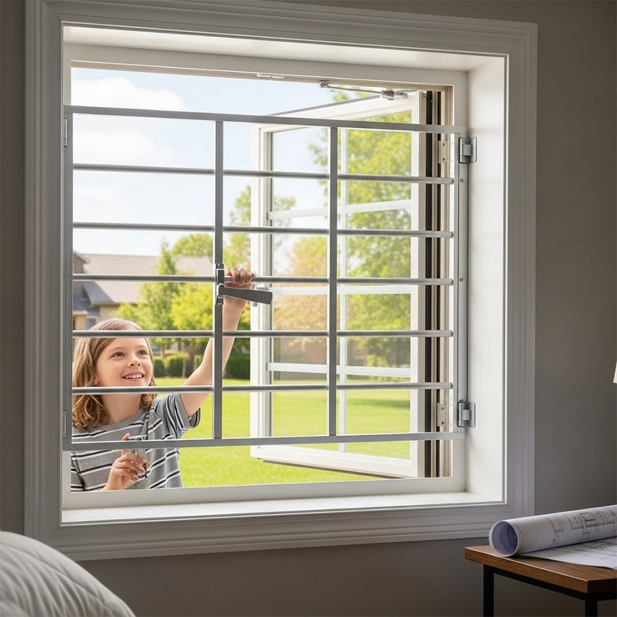 Quick-Release (Egress) Window Bars
