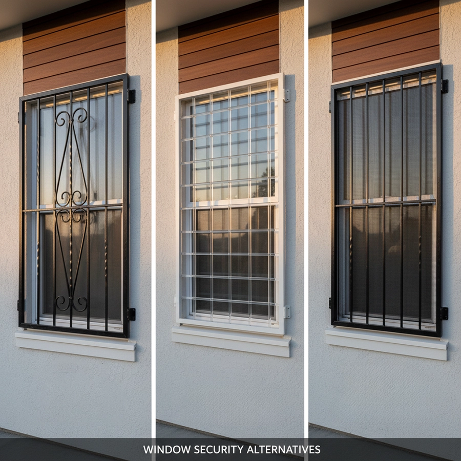 Security Screens vs Metal Window Bars