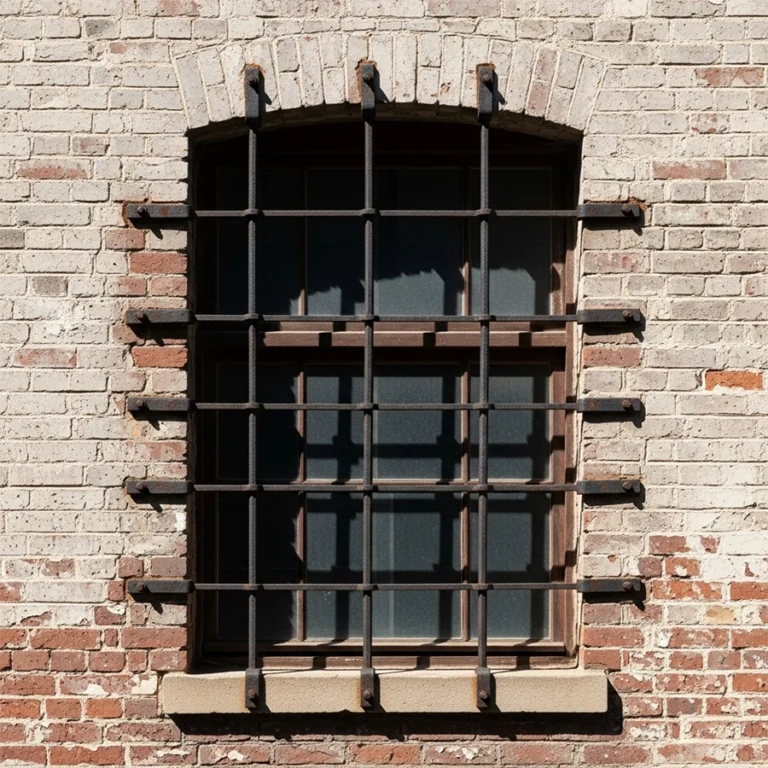 Wall-Mount Window Bars