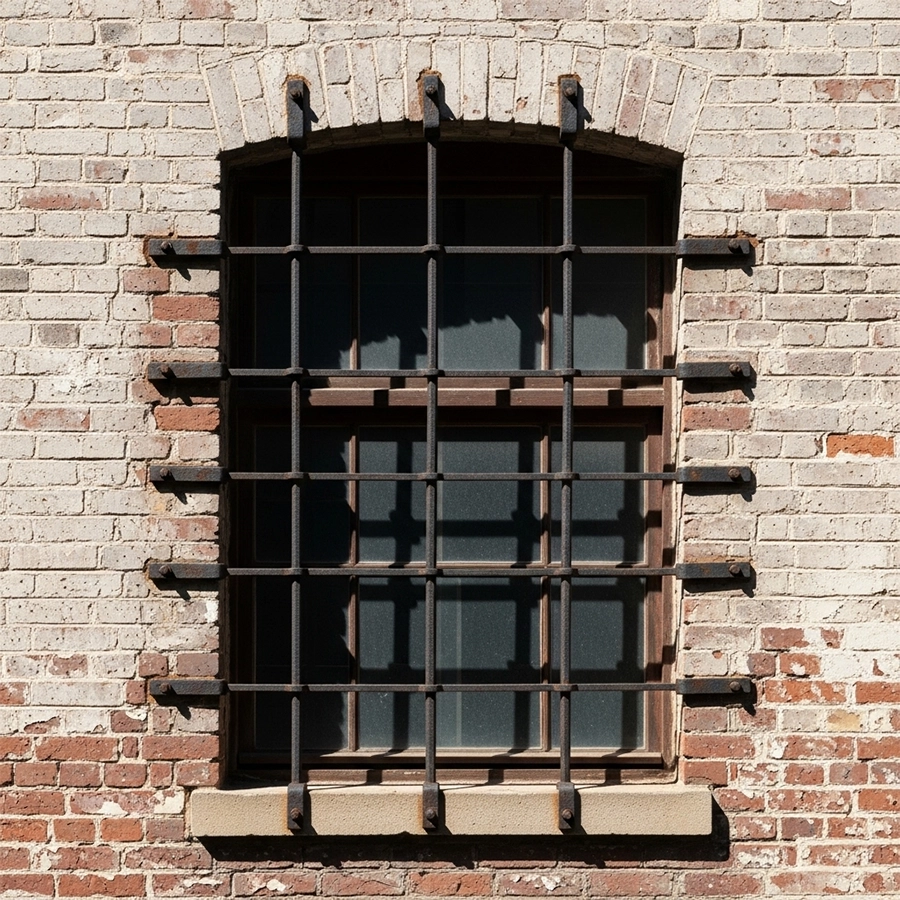 Wall-Mount Window Bars