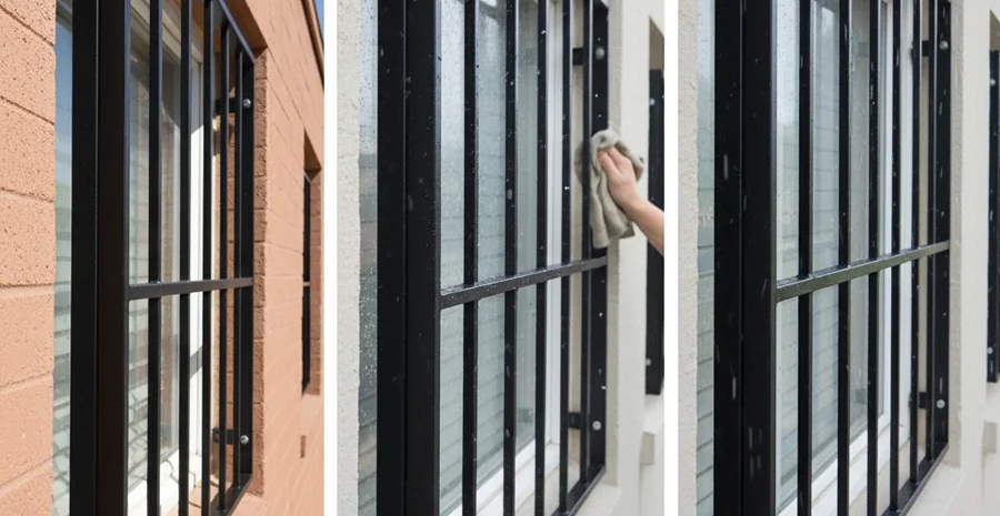 Window Bar Materials & Finishes