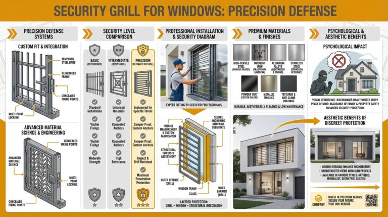 SECURITY GRILL FOR WINDOWS: PRECISION DEFENSE