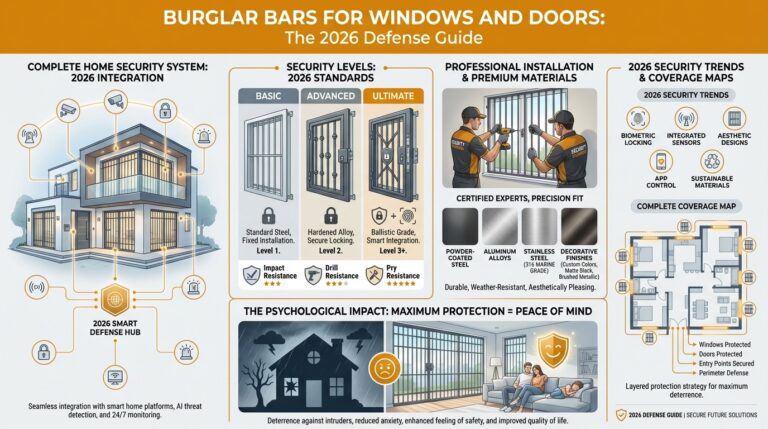 BURGLAR BARS FOR WINDOWS AND DOORS: The 2026 Defense Guide