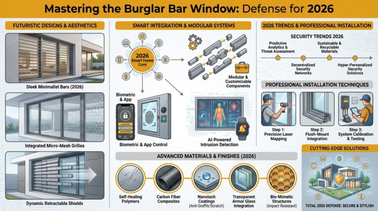 Mastering the Burglar Bar Window: Defense for 2026