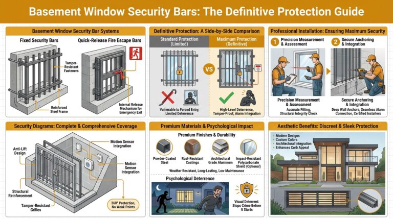 Basement Window Security Bars: The Definitive Protection Guide
