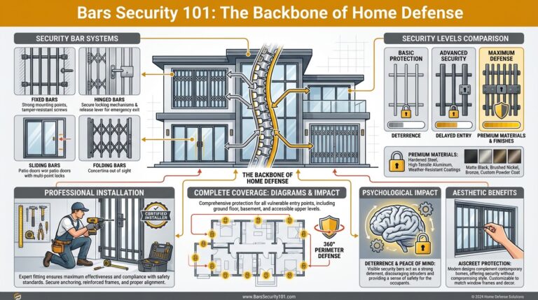 Bars Security 101: The Backbone of Home Defense