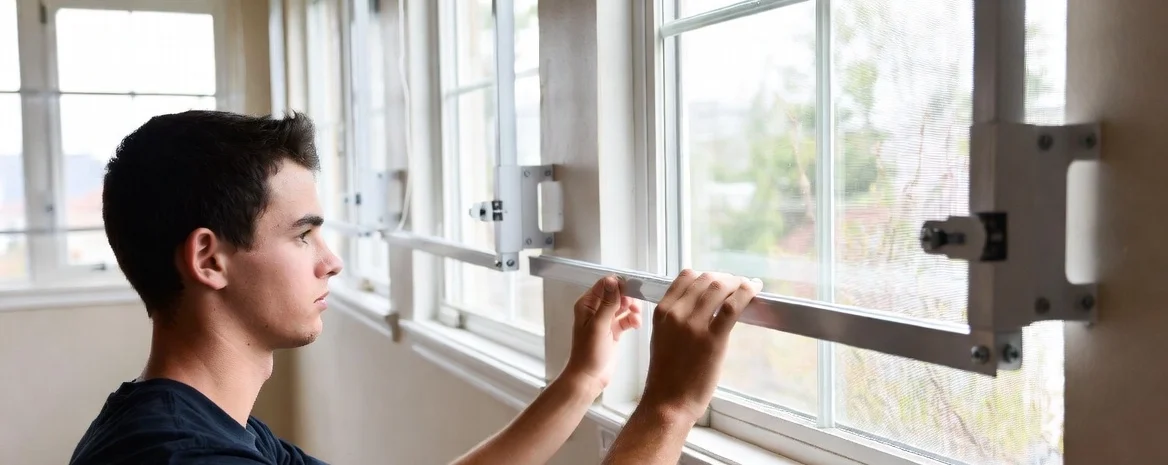 DIY Window Bar Installation