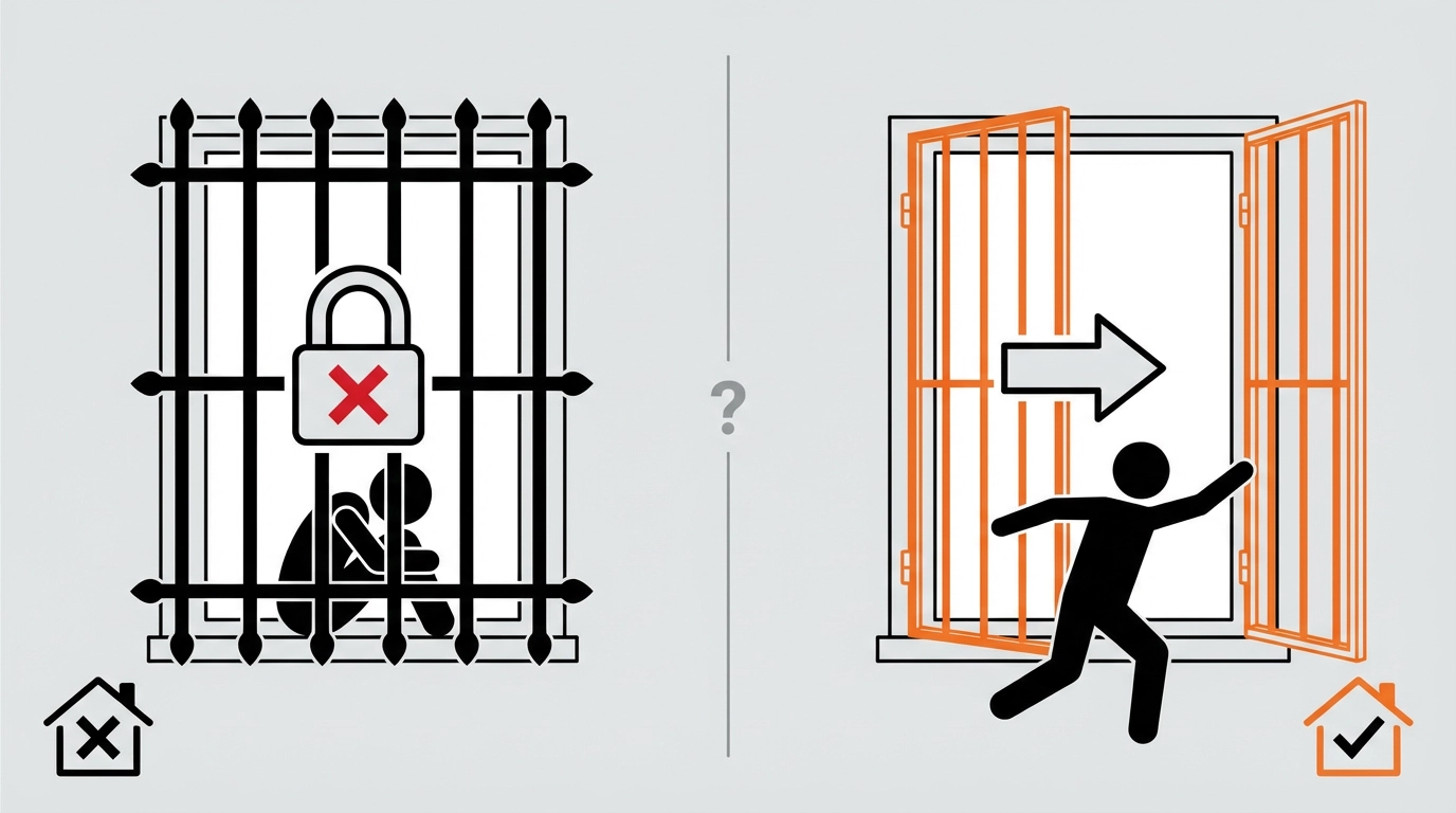 Egress Window Bars Regulations in the US