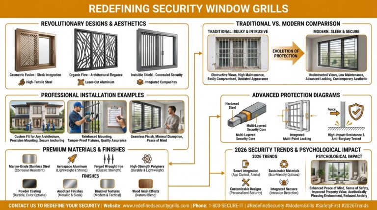 Redefining Security Window Grills
