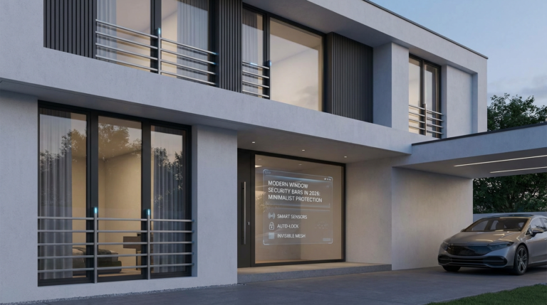 Modern Window Security Bars in2026, Minimalist Protection