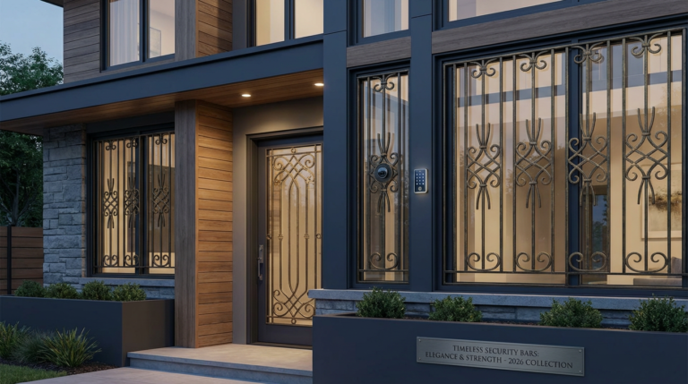 Iron Security Bars for Windows in2026, Timeless Elegance &Strength