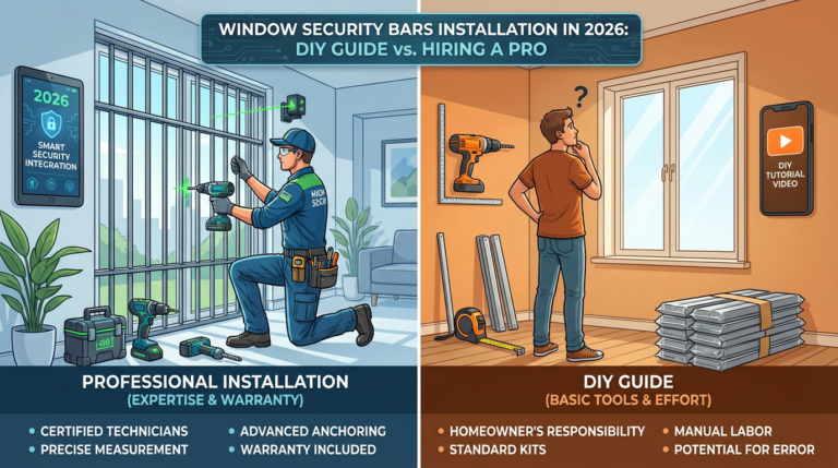 Window Guard Bars vs. Security Listo