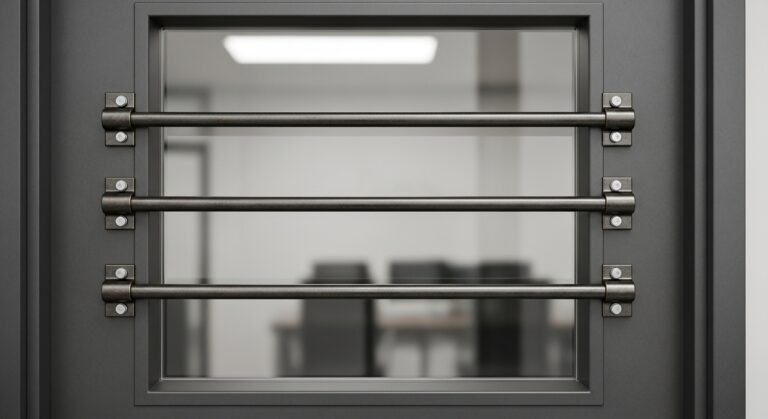 Door Window Security Bars,Fortifying the «Vision Lite»