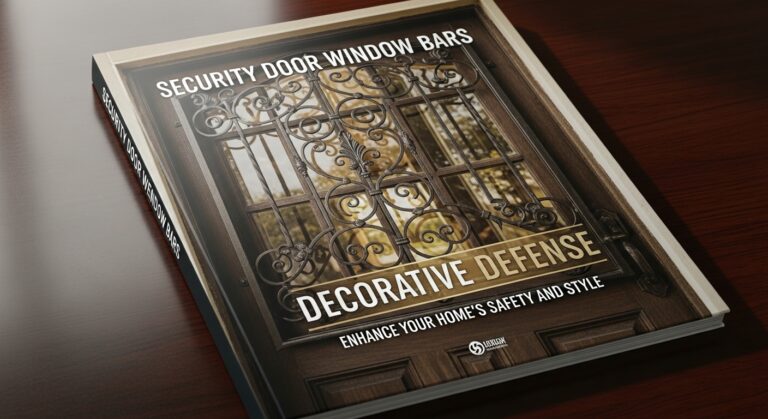 Security Door Window Bars, The Decorative Defense Guide