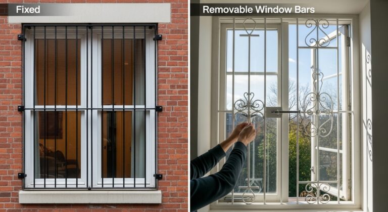 Fixed vs Removable Window Bars
