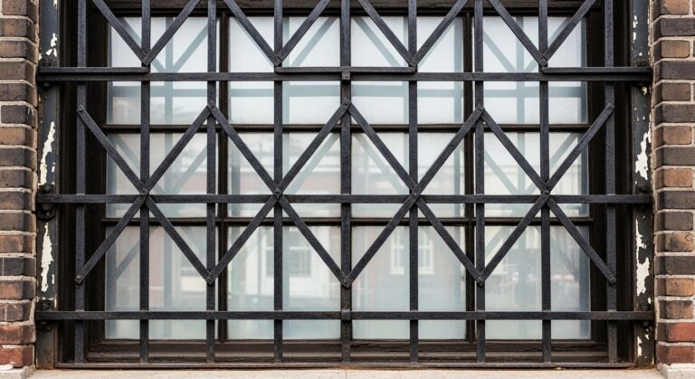 Steel Window Security Bars