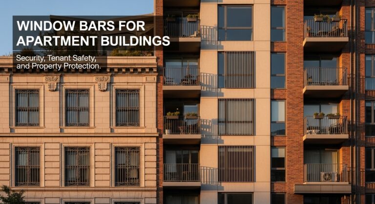 Window Bars for Apartment Buildings, Security, TenantSafety, and PropertyProtection