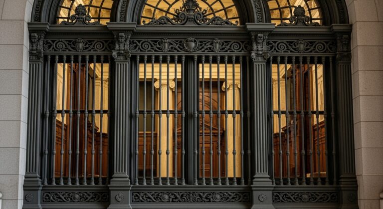 window bars for courthouses and judicial buildings