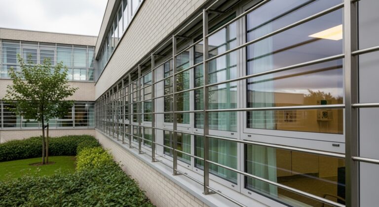 window bars for hospitals and healthcare facilities