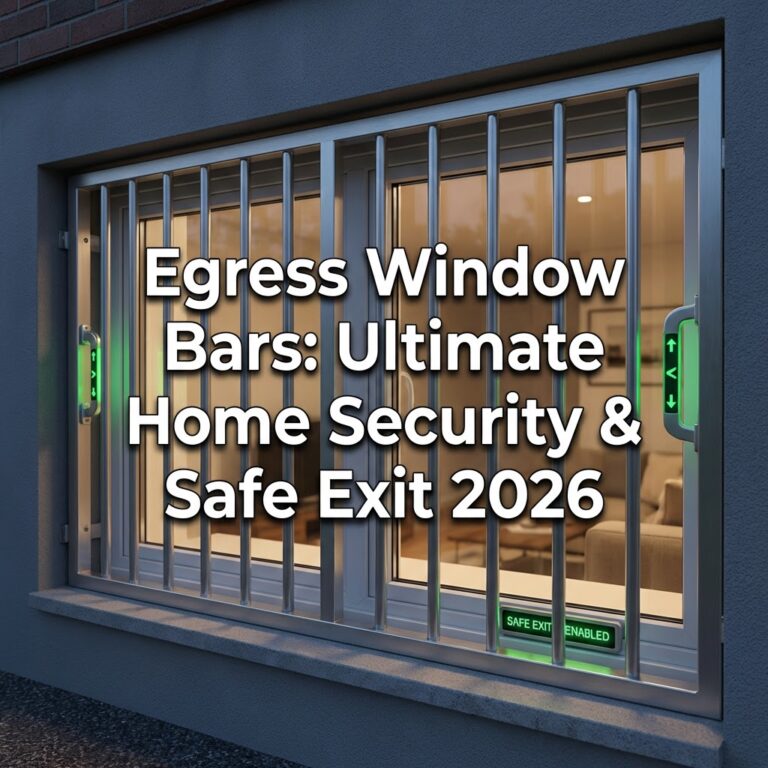 Egress Window Bars: Ultimate Home Security & Safe Exit 2026
