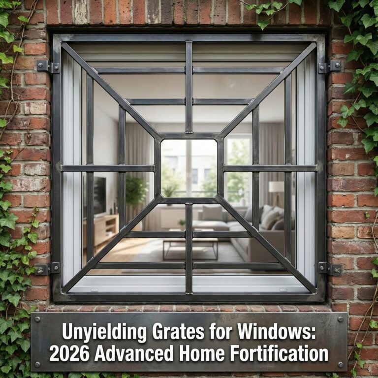 Unyielding Grates for Windows: 2026 Advanced Home Fortification