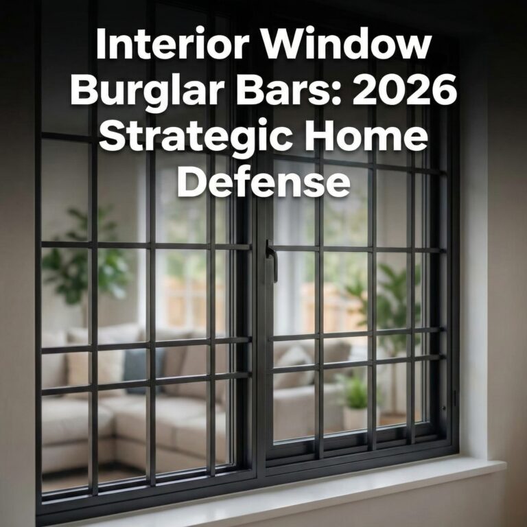 Interior Window Burglar Bars: 2026 Strategic Home Defense