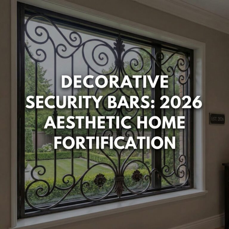 Decorative Security Bars: 2026 Aesthetic Home Fortification