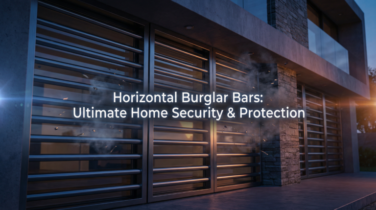 Horizontal Burglar Bars: Ultimate Home Security & Protection