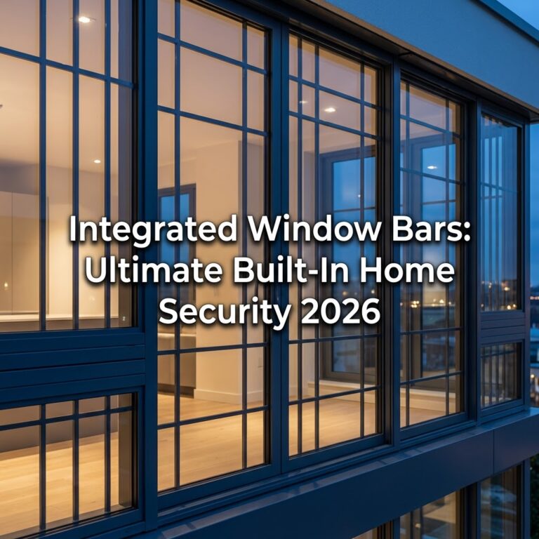 Integrated Window Bars: Ultimate Built-In Home Security 2026