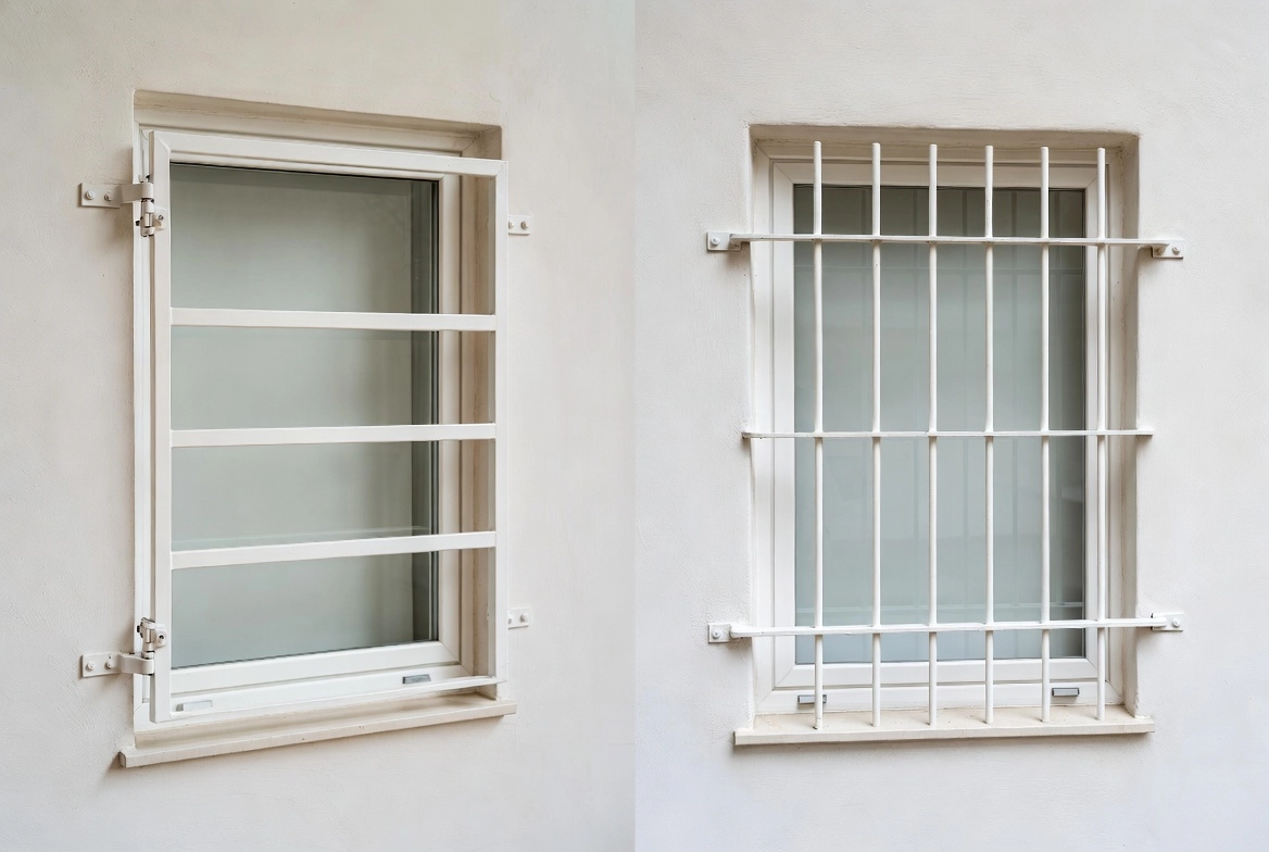 Quick-Release Window Bars vs Fixed Bars