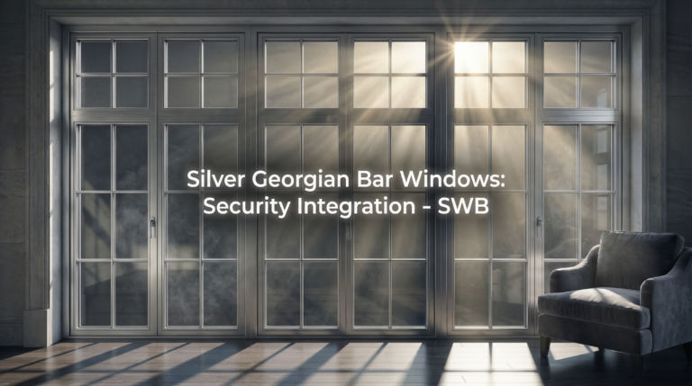 Silver Georgian Bar Windows: Security Integration – SWB