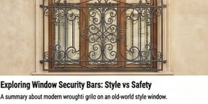 Decorative Window Bars for Home Security USA Guide