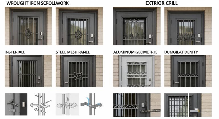 Door Grilles for Security Exterior Doors Guide