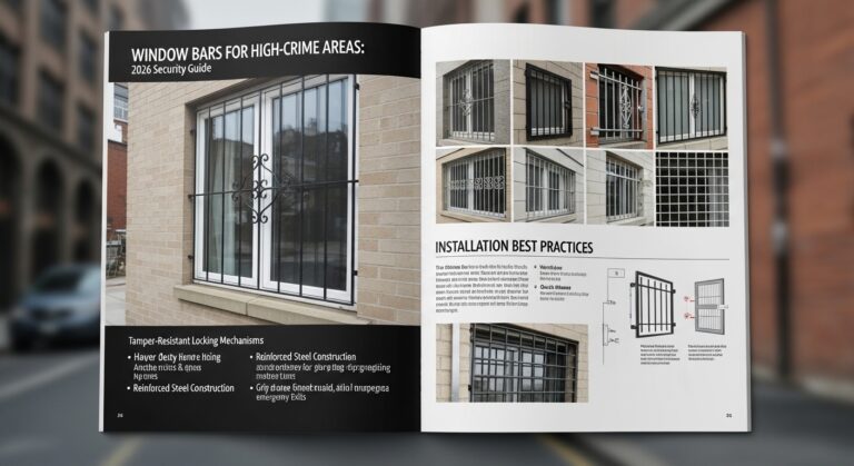 Window Bars for High-Crime Areas: 2026 Security Guide