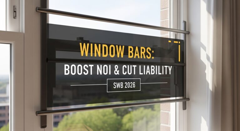 Window Bars: Boost NOI & Cut Liability | SWB 2026