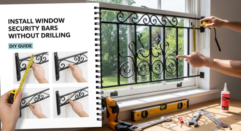 Install Window Security Bars Without Drilling | DIY Guide