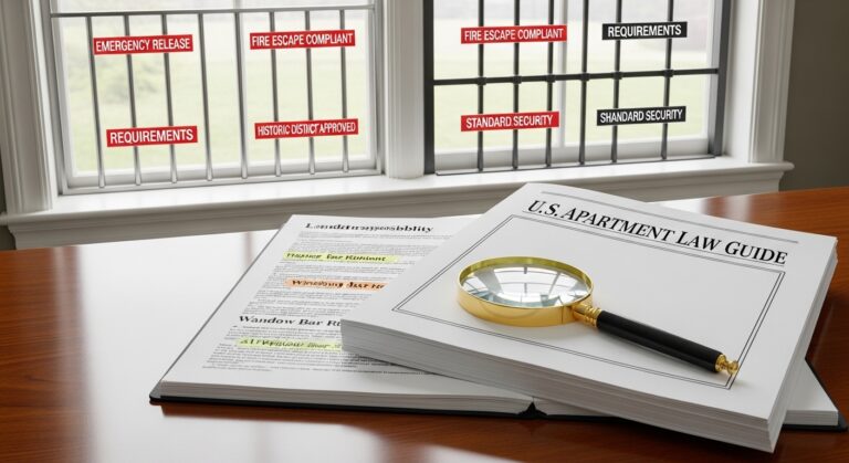 Landlord Window Bar Requirements: US Apartment Law Guide