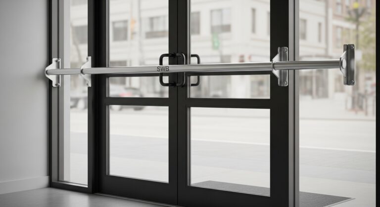 Commercial Door Security Bar for Businesses | SWB