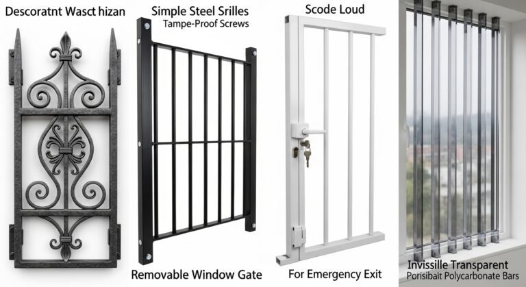 Best Window Bars for Bedroom Burglar Protection