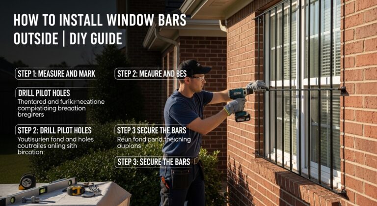 How to Install Window Bars Outside | DIY Guide