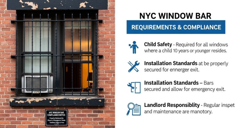 NYC Window Bars: Landlord Requirements & Compliance