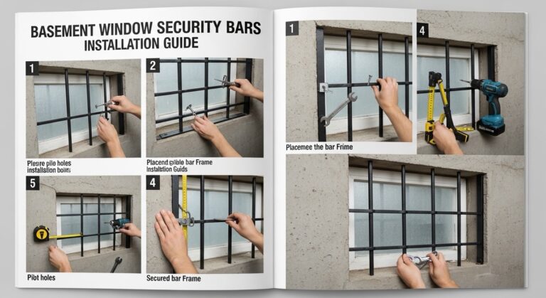 Basement Window Security Bars Installation Guide