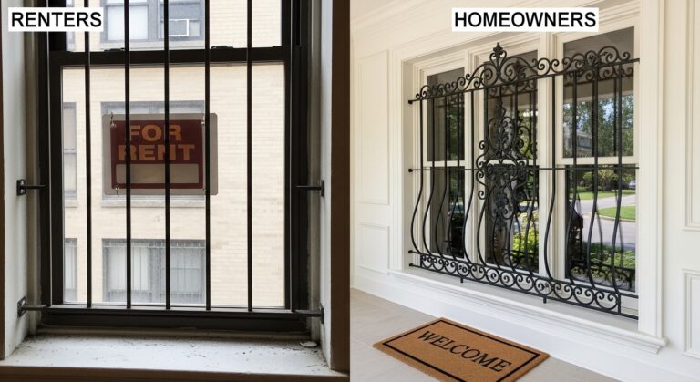 Window Bars: Renters vs. Homeowners — Which Is Better?
