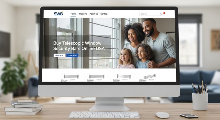 Buy Telescopic Window Security Bars Online USA | SWB