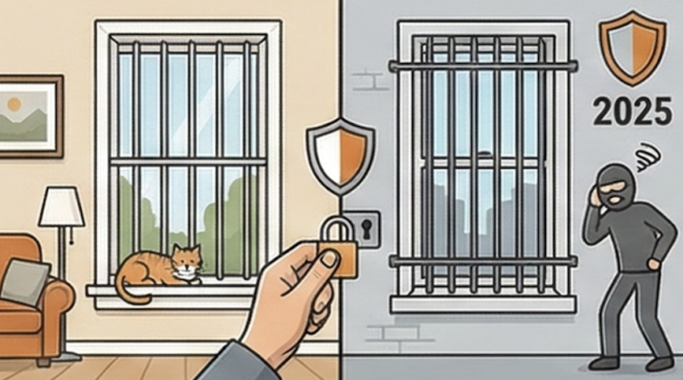 Burglar Bars for Windows: Steel Security Guide