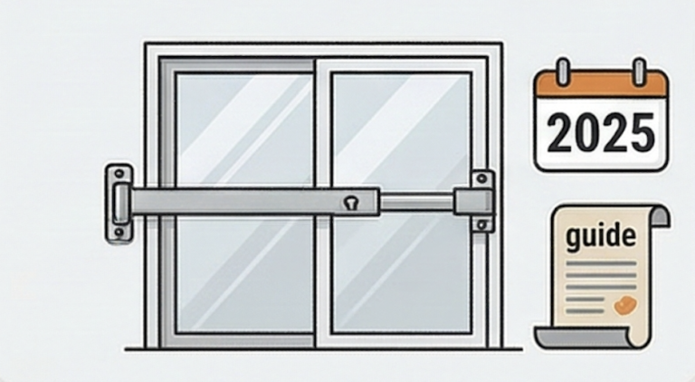 Patio Door Security Bar Options for Homeowners 2025